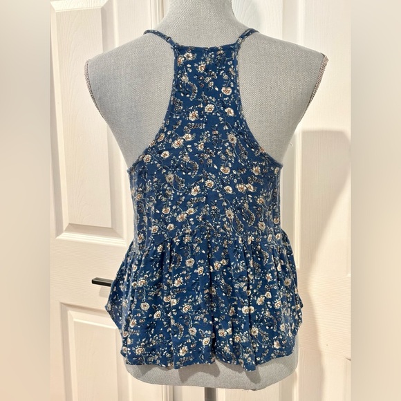 AMERICAN EAGLE OUTFITTERS‎ Women’s Floral Top Size SMALL Summer Vacation Travel - Picture 3 of 7